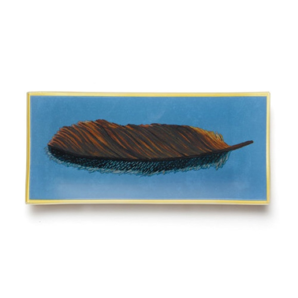 🆕 ‘In Fine Feather' Glass Tray
